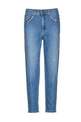 CALÇA LIBERJEANS MOM FIT LONDON STAR LOGO NO BOLSO - Carla Valente