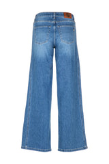 CALÇA LIBERJEANS WIDE LEG COM CUSTURA FRONTAL ASSIMETRICA - Carla Valente