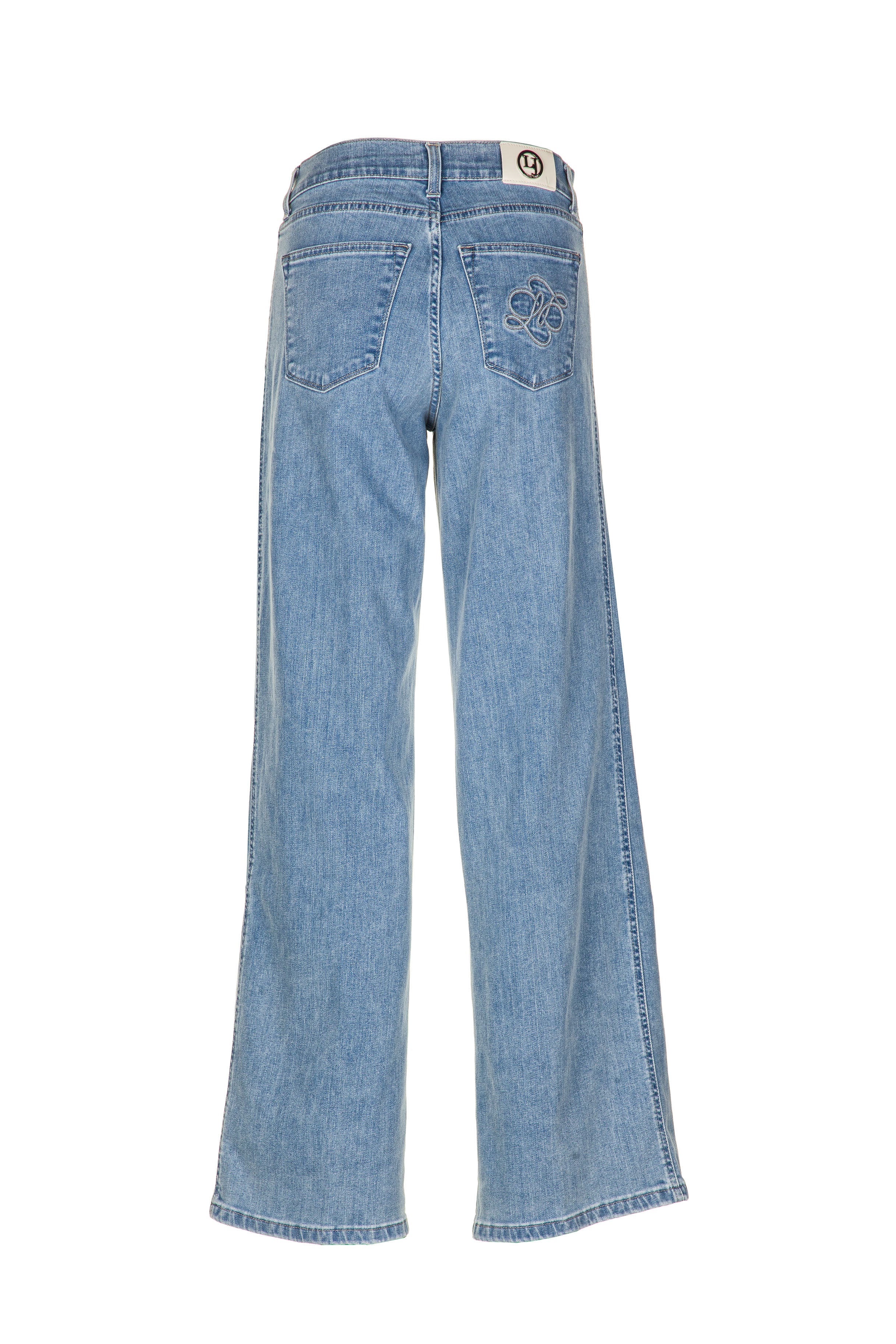 CALÇA LIBERJEANS WIDE LEG BOLSO BORDADO - Carla Valente