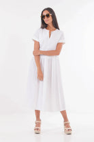 VESTIDO MIMI-MUA LONGUETE DE ALGODÃO - Carla Valente