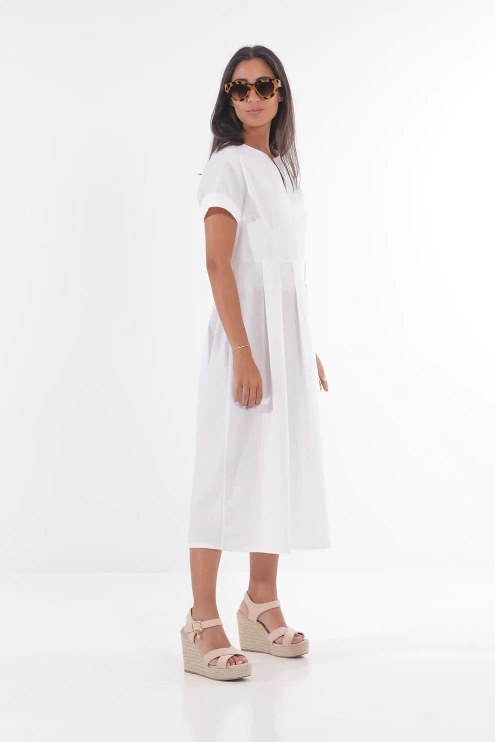 VESTIDO MIMI-MUA LONGUETE DE ALGODÃO - Carla Valente