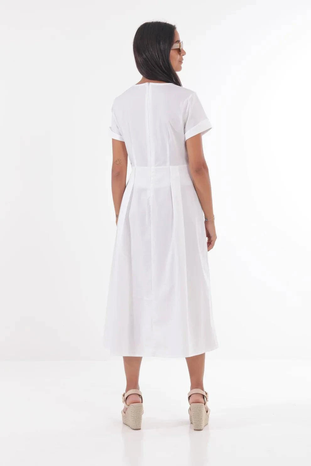 VESTIDO MIMI-MUA LONGUETE DE ALGODÃO - Carla Valente