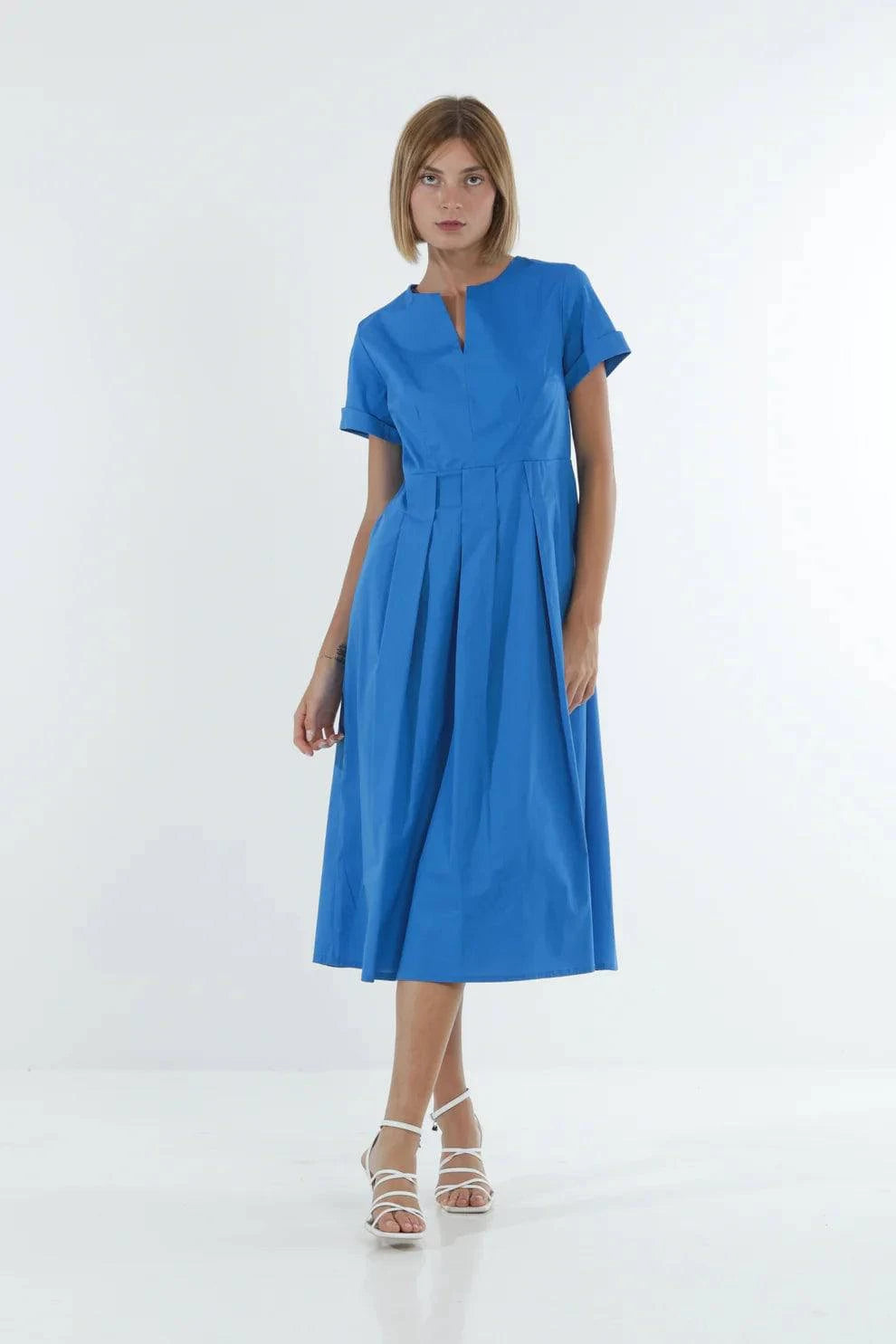 VESTIDO MIMI-MUA LONGUETE DE ALGODÃO - Carla Valente