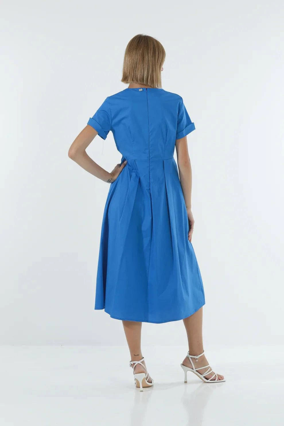 VESTIDO MIMI-MUA LONGUETE DE ALGODÃO - Carla Valente