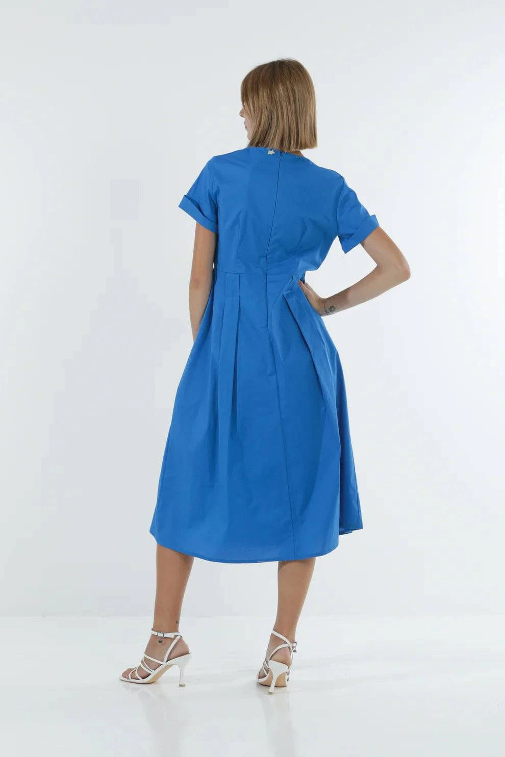 VESTIDO MIMI-MUA LONGUETE DE ALGODÃO - Carla Valente