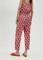 CALÇA MAITE ESTAMPADA LOGO MULTICOLOR - Carla Valente