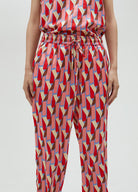 CALÇA MAITE ESTAMPADA LOGO MULTICOLOR - Carla Valente