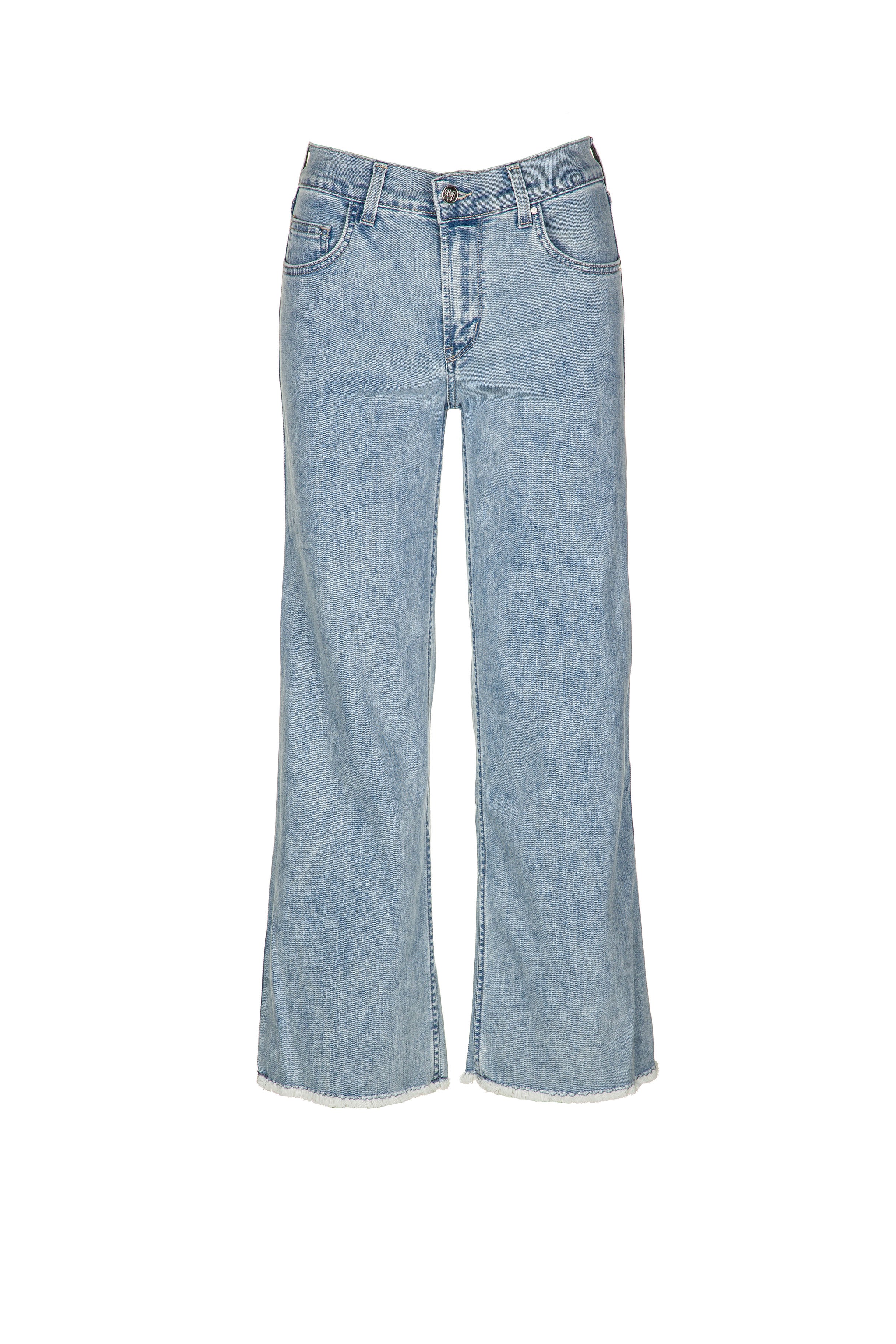 CALÇA LIBERJEANS MELLY WIDE LEG BAINHA ESFIADA - Carla Valente