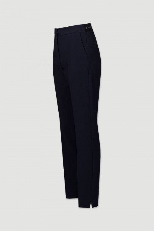 CALÇA FERRACHE CLÁSSICA C/CINTO ELÁSTICO - Carla Valente