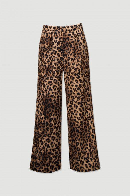 PANTALONA FERRACHE ACETINADA ANML PRINT