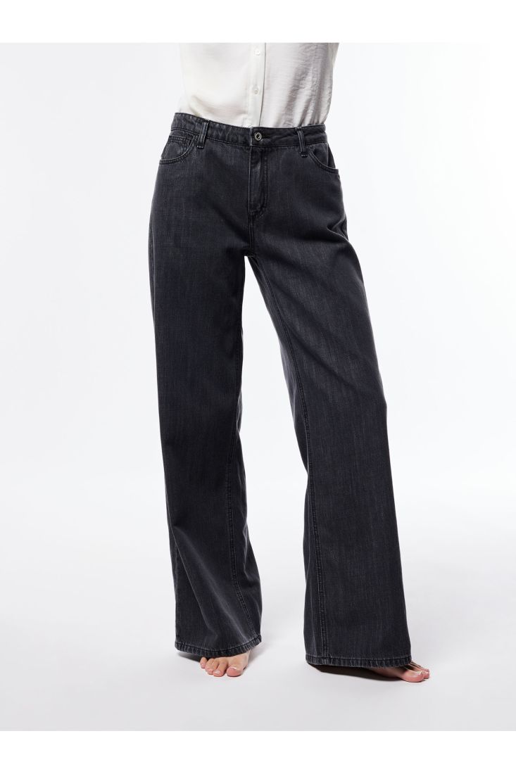 JEANS PLEASE WID LEGE COM VITA BASSA - Carla Valente