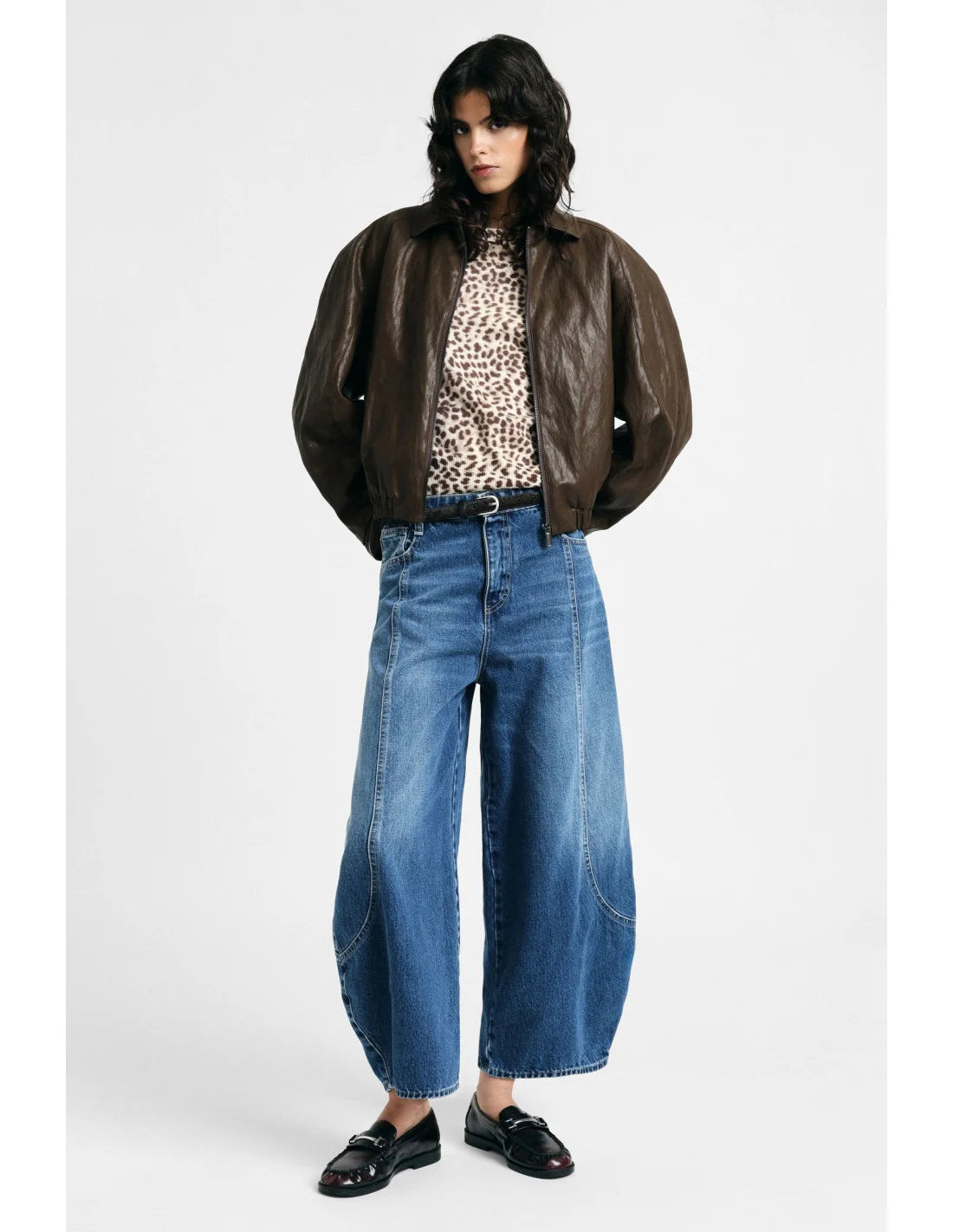 Jeans Please balloon P3TEEJUERT — ganga azul