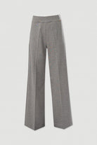 CALÇA FERRACHE WIDE LEG EM MALHA - Carla Valente