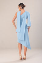 VESTIDO FERRACHE ASSIMÉTRICO COM LAÇO - Carla Valente