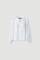 BLUSA FERRACHE EM BICO COM FRANZIDO - Carla Valente