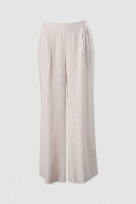 CALÇA FERRACHE DE LINHO - Carla Valente