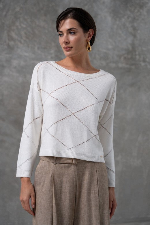 CAMISOLA FERRACHE DE MALHA COM DETALHE - Carla Valente