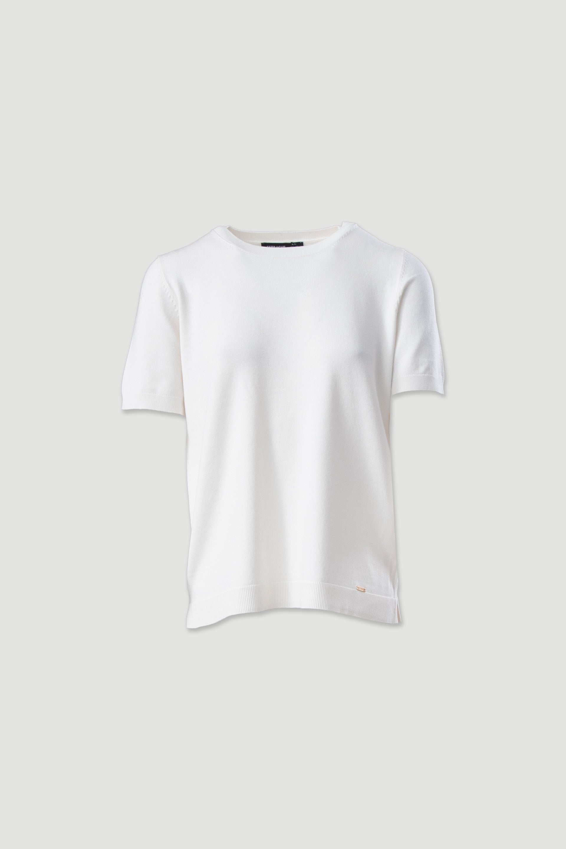 CAMISOLA FERRACHE DE MALHA MANGA CURTA VISCOSE - Carla Valente