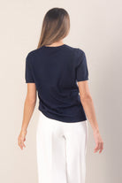 CAMISOLA FERRACHE DE MALHA MANGA CURTA VISCOSE - Carla Valente