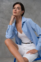 CAMISA FERRACHE COMPRIDA EM TECIDO DE RS - Carla Valente