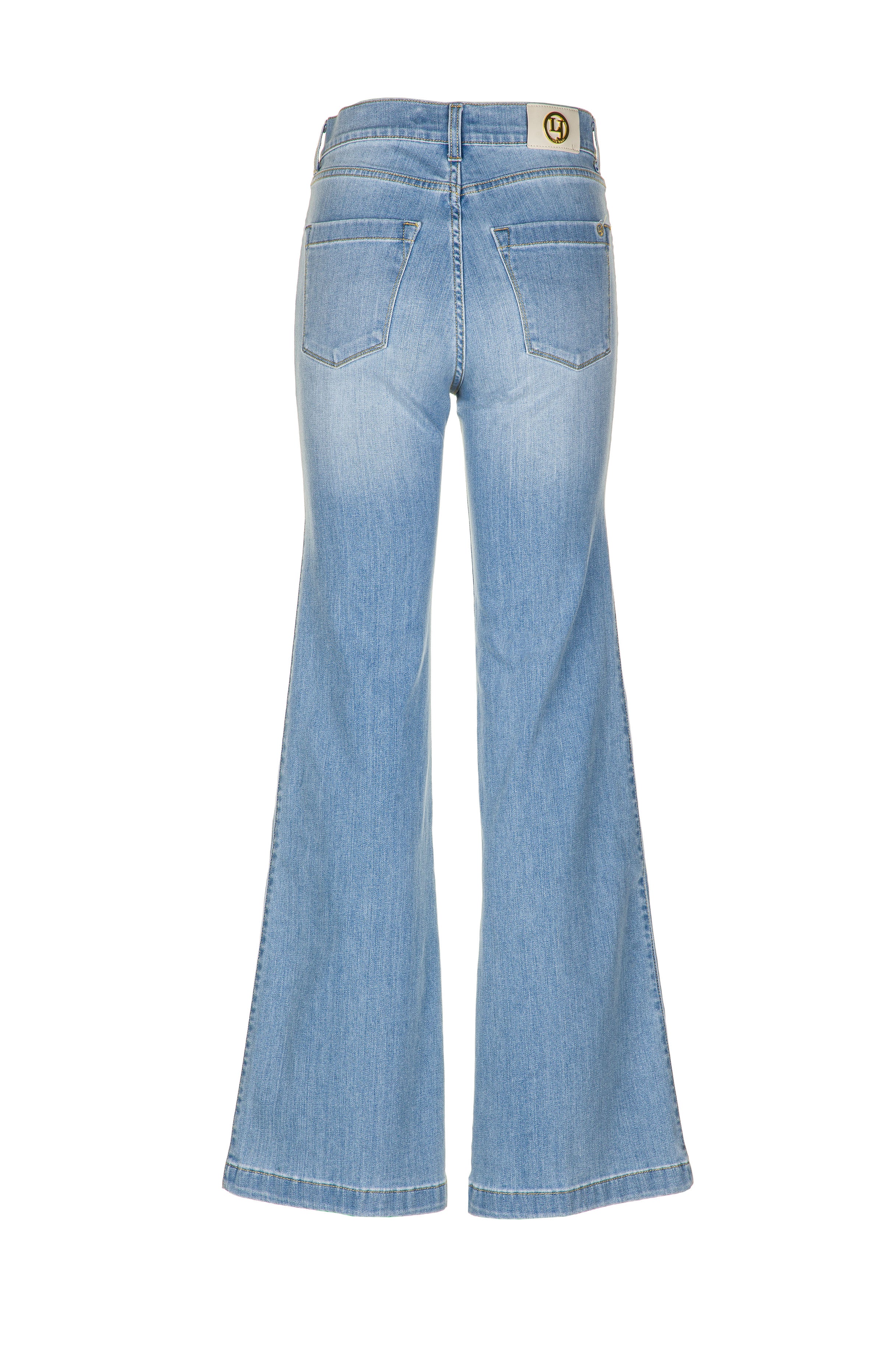 PANTALONA LIBERJEANS WIDE LEG COM APLICAÇÃO METÁLICA - Carla Valente
