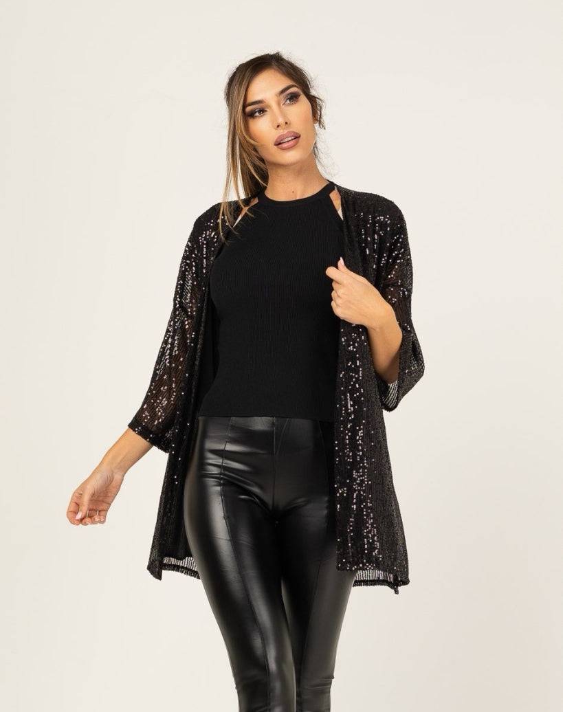 KIMONO ALBANOS PAILLETES - Carla Valente