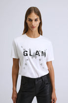 T-SHIRT PLEASE GLAM C/BRILNHTS - Carla Valente