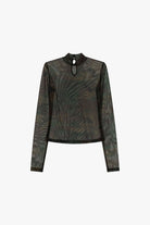 T-shirt Please T0Z0ETY000 camuflada transparente