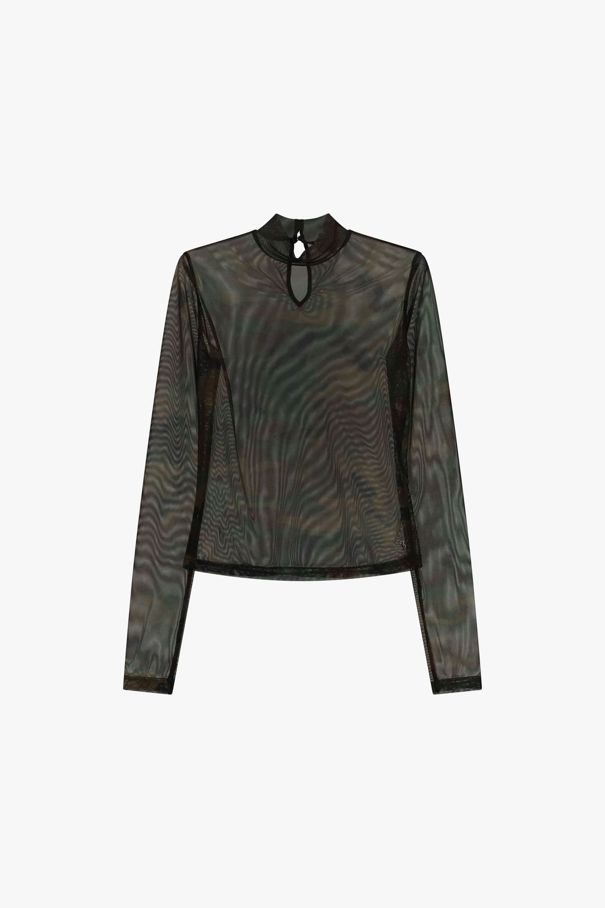 T-shirt Please T0Z0ETY000 camuflada transparente