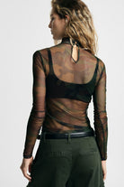 T-shirt Please T0Z0ETY000 camuflada transparente