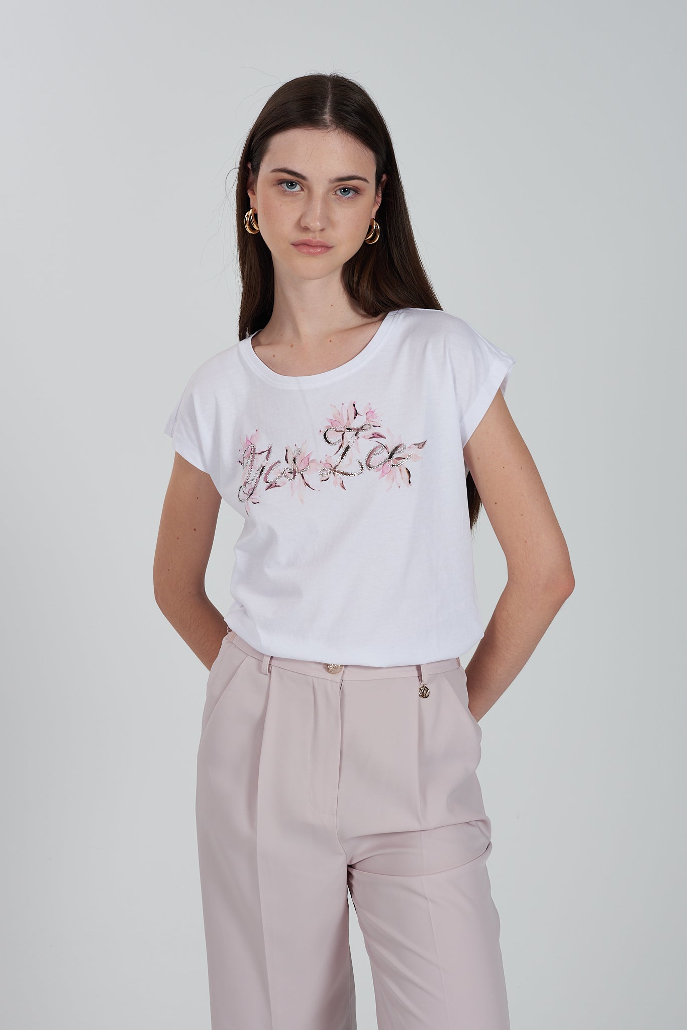 T-SHIRT YES ZEE GOLA REDONDA COM MNGRM O - Carla Valente