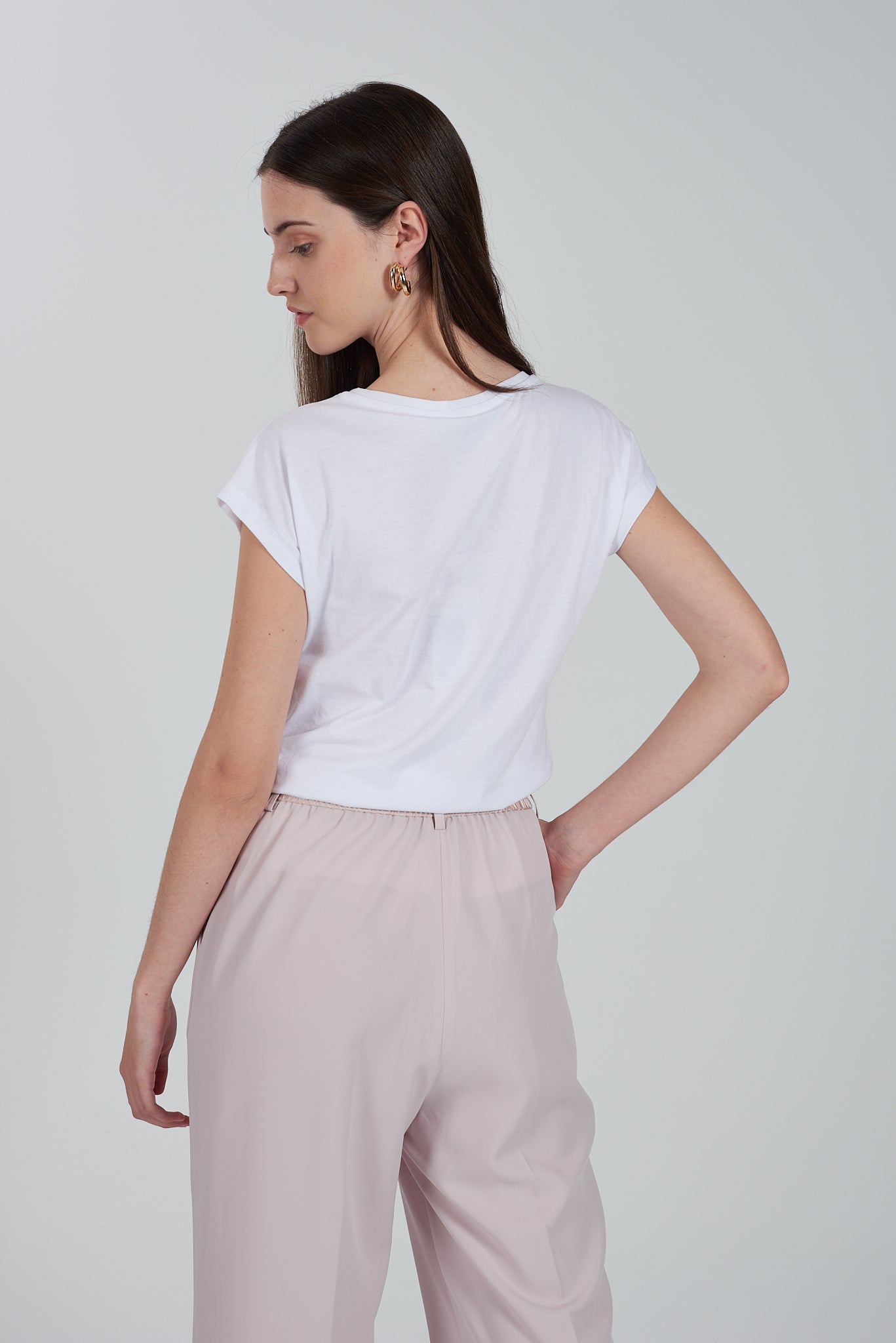 T-SHIRT YES ZEE GOLA REDONDA COM MNGRM O - Carla Valente