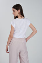 T-SHIRT YES ZEE GOLA REDONDA COM MNGRM O - Carla Valente