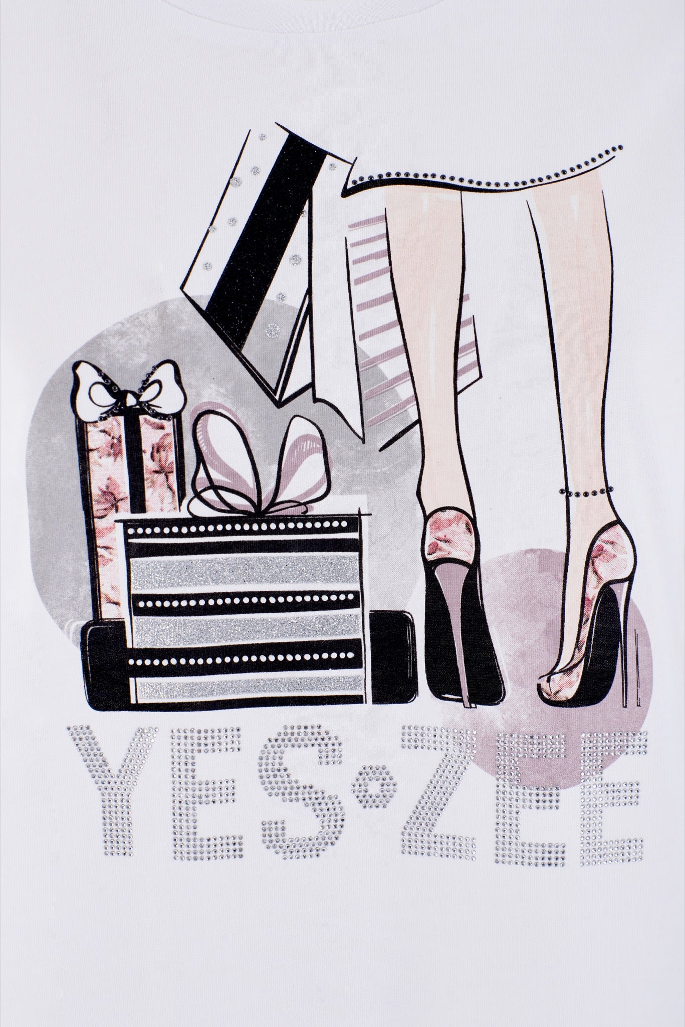 T-SHIRT YES ZEE GOLA REDONDA GIFFTS - Carla Valente