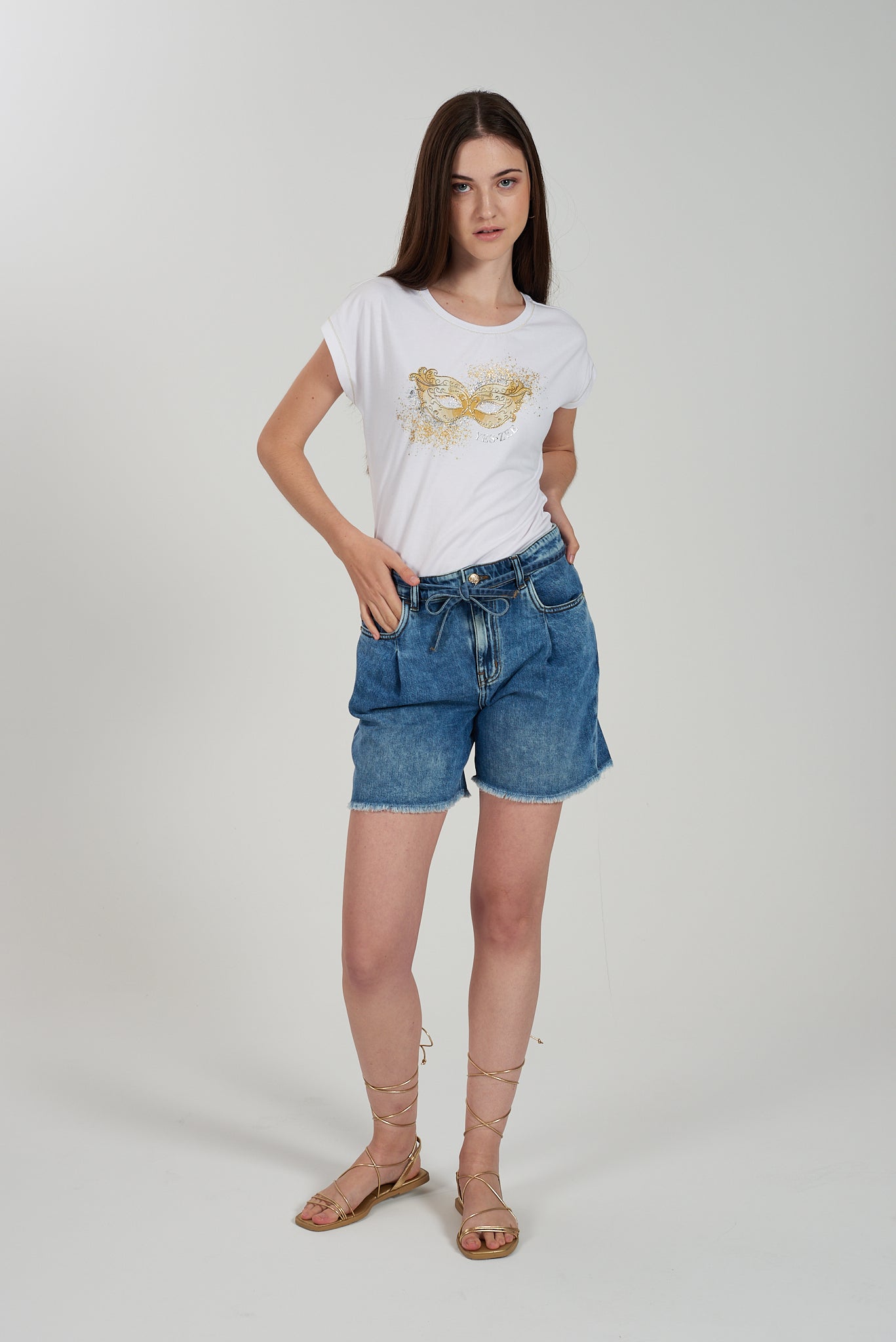 T-SHIRT YES ZEE GOLA REDONDA VENEZA MNGM - Carla Valente