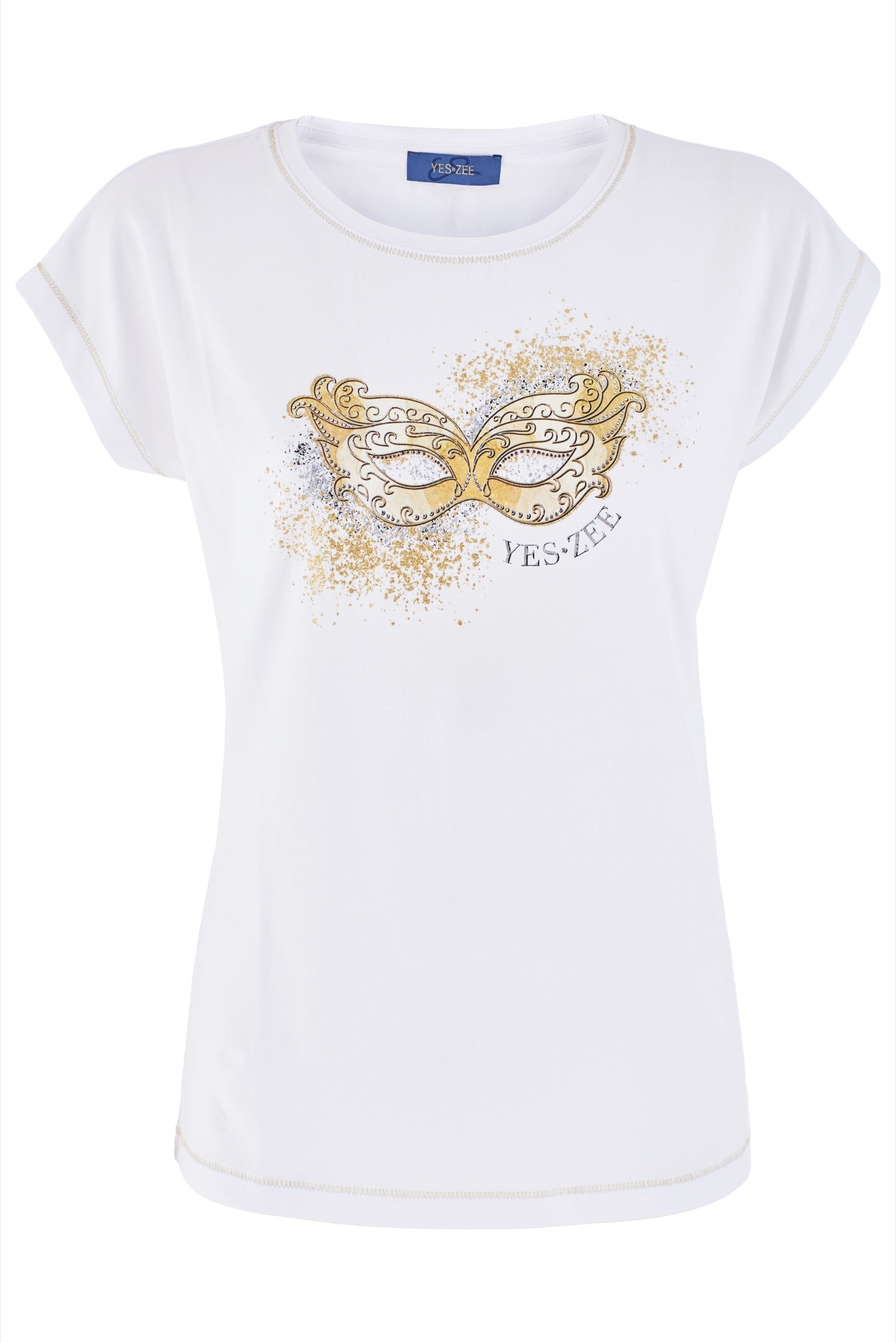 T-SHIRT YES ZEE GOLA REDONDA VENEZA MNGM - Carla Valente