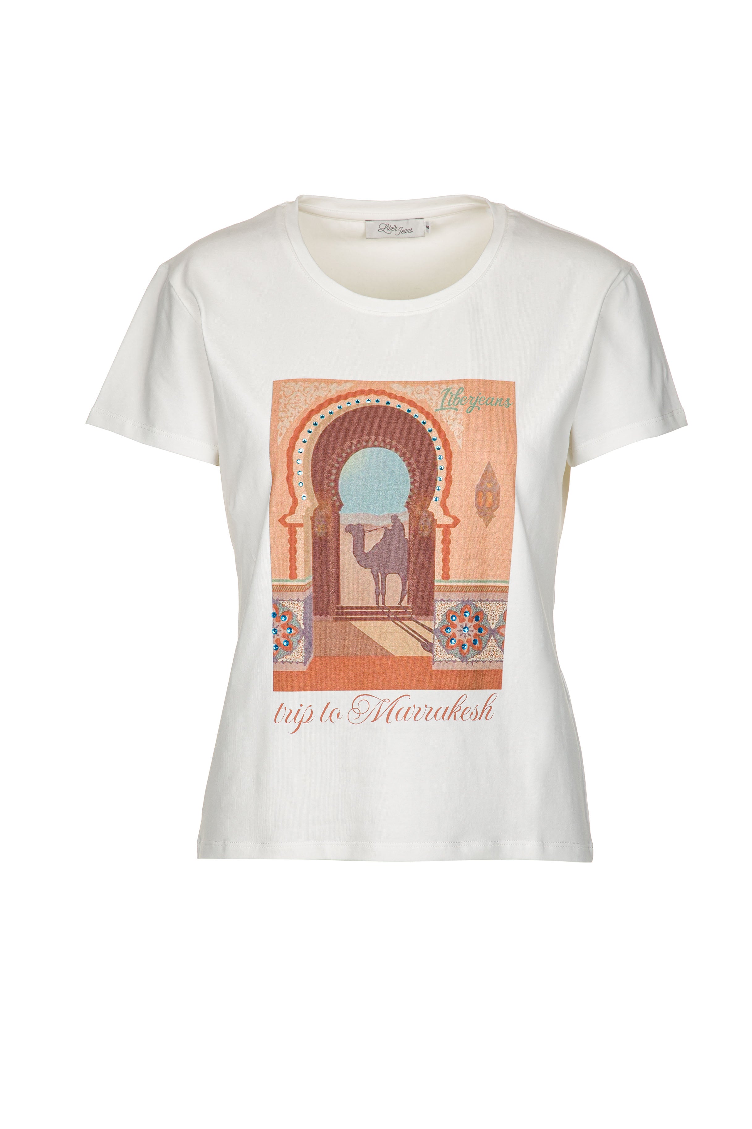 T-SHIRT LIBERJEANS BÁSICA TRIP TO MARRAKESH - Carla Valente