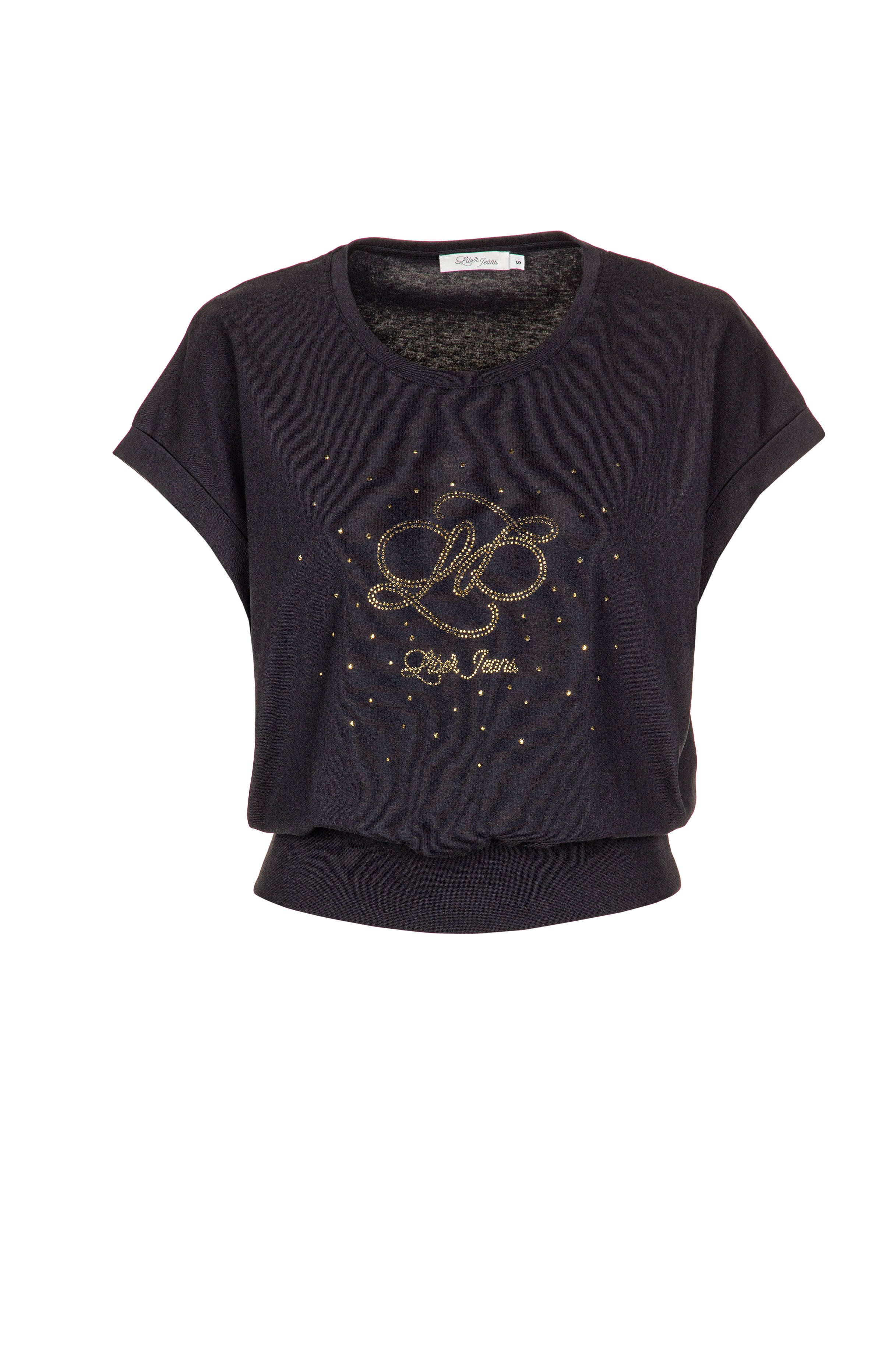 T-SHIRT LIBERJEANS MNGRM EM STRASS - Carla Valente