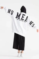 SWEATSHIRT VDR FELPA OVER MEA NS - Carla Valente