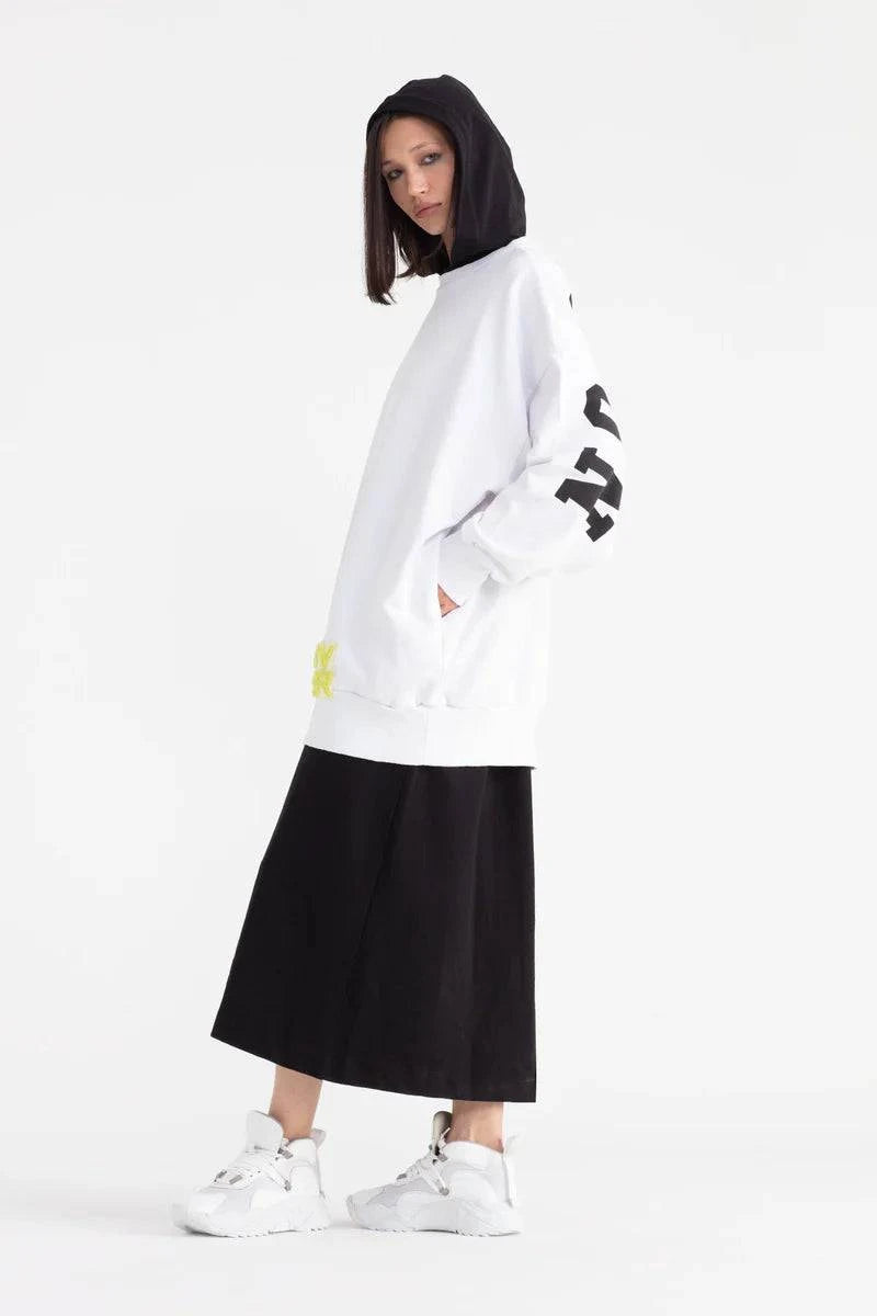 SWEATSHIRT VDR FELPA OVER MEA NS - Carla Valente