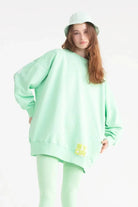 SWEATSHIRT VDR FELPA OVER MEA NS - Carla Valente