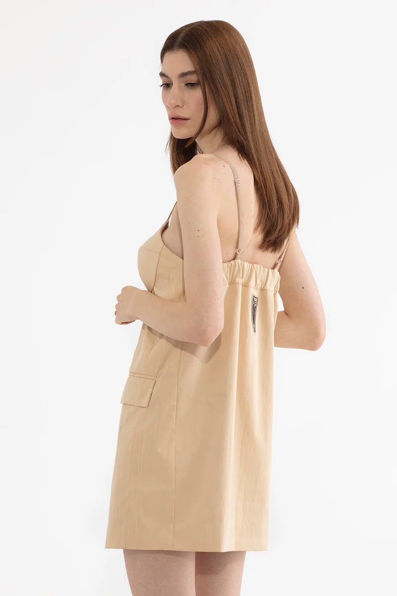 VESTIDO VDR DEC SEMI CORAÇÃO C/BOTÕES - Carla Valente