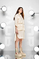 VESTIDO VDR C/BOLSOS CARGO C/CRPÇ - Carla Valente