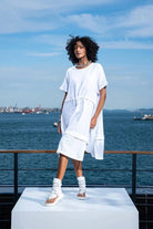 VESTIDO VDR LINHO - Carla Valente