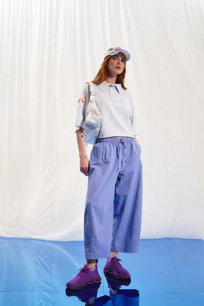CALÇA VDR BAGGY POPELINE - Carla Valente