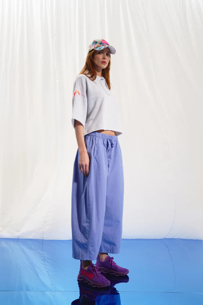 CALÇA VDR BAGGY POPELINE - Carla Valente