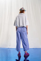 CALÇA VDR BAGGY POPELINE - Carla Valente