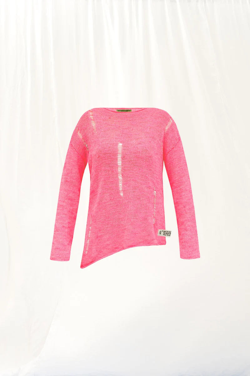 SWEATER VDR MALHA FINA COM ROTOS - Carla Valente