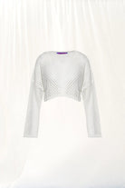 CAMISOLA VDR CROPPED PERFURADA - Carla Valente