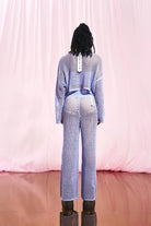 CAMISOLA VDR CROPPED PERFURADA - Carla Valente